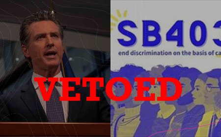 Caste Bill SB403 Has Been Vetoed But the Fight Continues With the  RECALL WAHAB Campaign in California