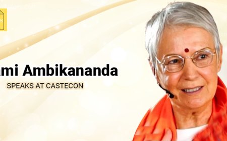 'British Colonization Distorted Varna into Caste System to Divide and Rule Hindus' - Monk and Philosopher Swami Ambikananda at Castecon