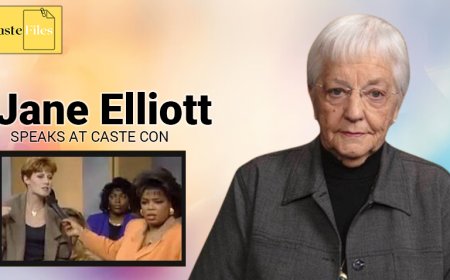 "Race & Caste are Damned Lies ! " says Famed Diversity Educator Jane Elliot at the Castecon